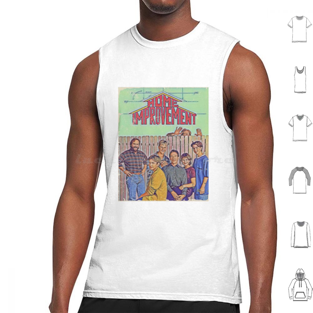 Home Improvement Shows - เสื้อกล้ามแฟนอาร์ตโฮมอินพรูว์เมนท์ เสื้อกล้ามไม่มีแขน โฮมอินพรูว์เมนท์ ทิม อัลเลน คลาสสิค