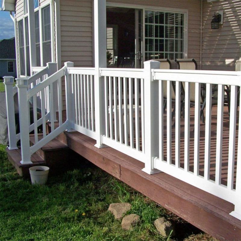 Home Improvement Fence - ตัวยึดรั้วแบบ Heavy Duty Guardrail Joiner ที่ทนต่อการกัดกร่อนสำหรับฟันดาบไวนิล