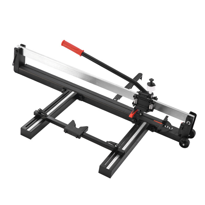 Tile Cutter Scoring - เครื่องตัดกระเบื้องแบบมือหมุน ดีไซน์ใหม่ พร้อมปุ่มกด-ดึง สำหรับตัดกระเบื้องเซรามิกปูพื้น ใช้ในงาน DIY