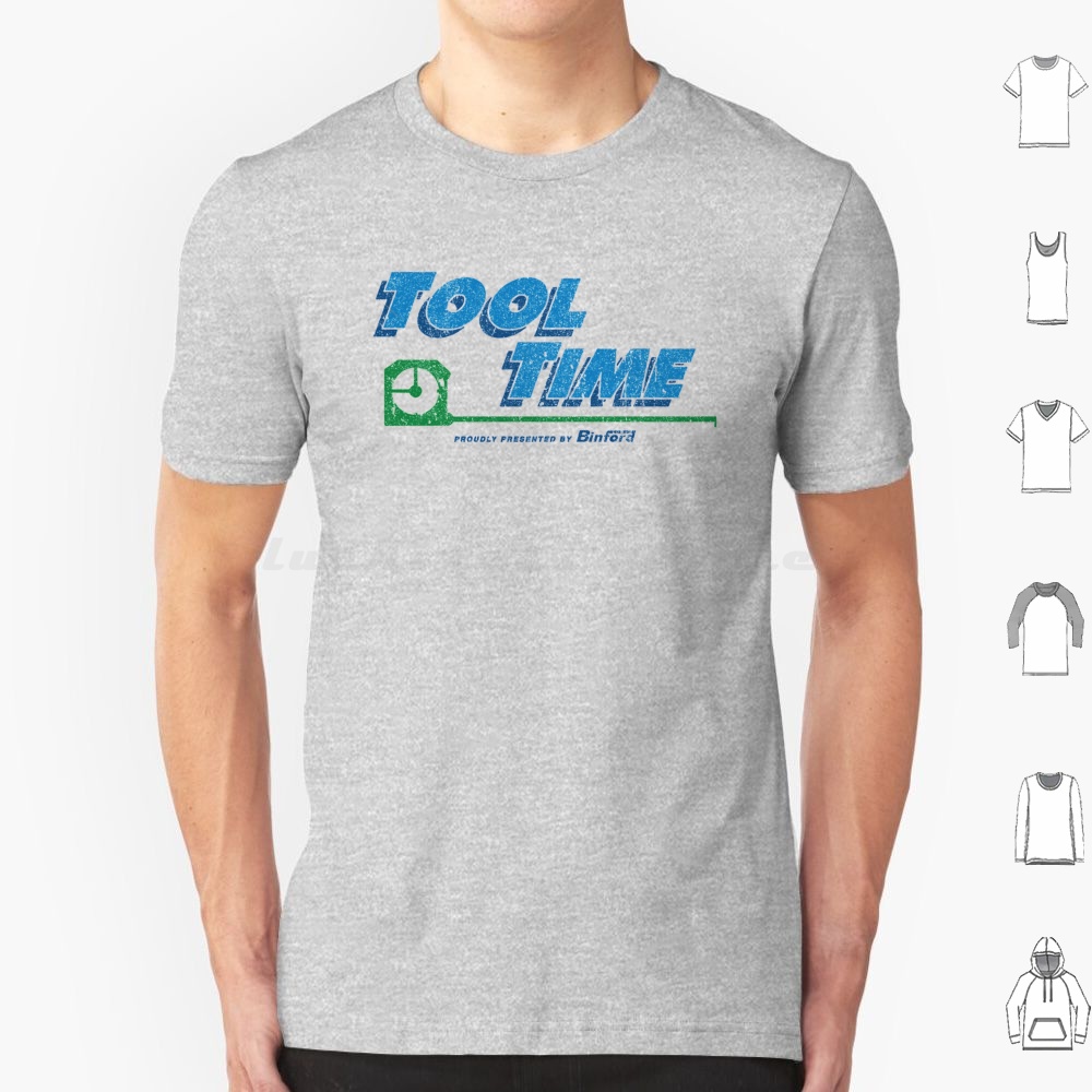 Home Improvement Shows - เสื้อยืด Tool Time ผ้าฝ้าย สำหรับผู้ชายและผู้หญิง พิมพ์ลาย