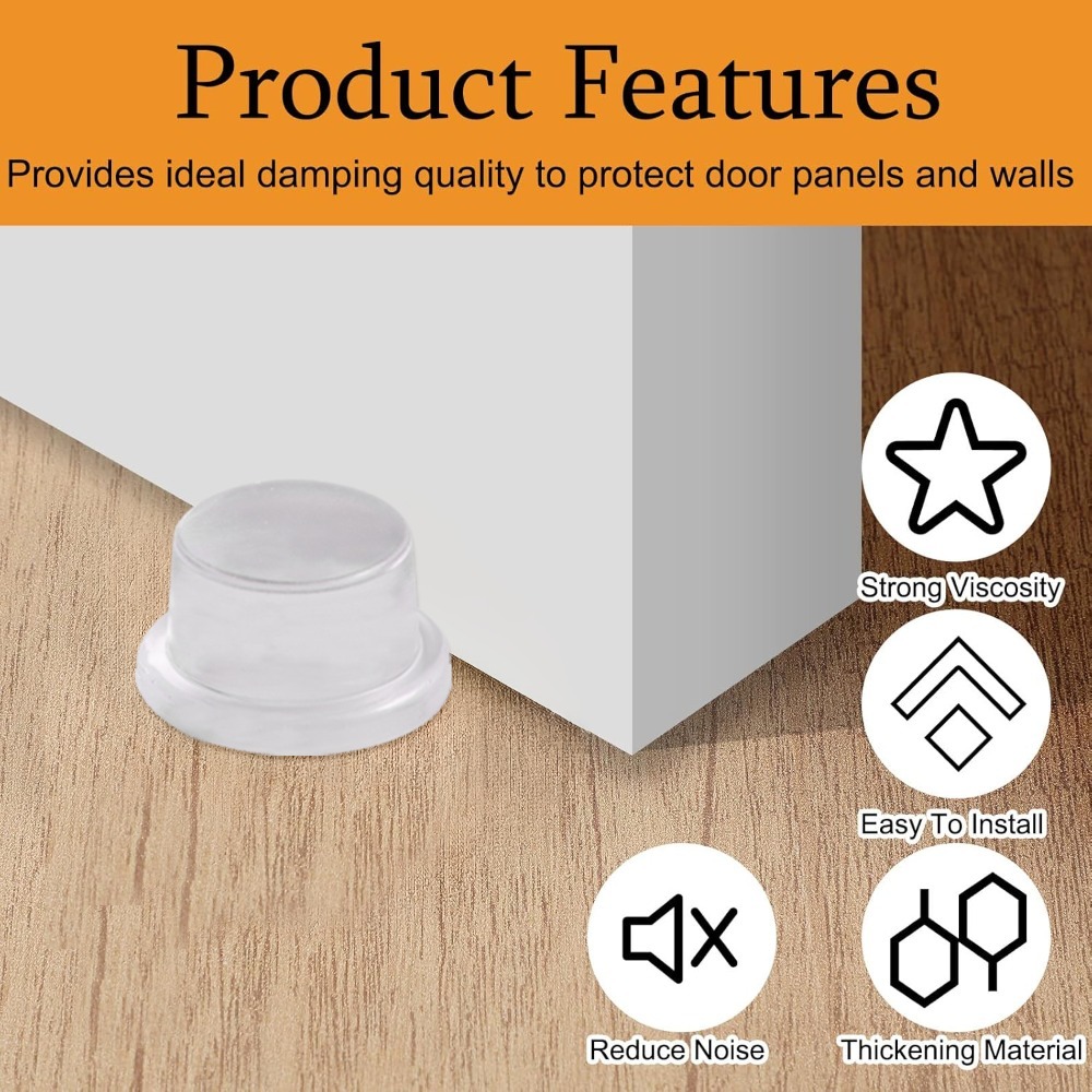ตัวกันกระแทกประตูซิลิโคน ป้องก - Door Stopper Rubber บทวิจารณ์และราคา